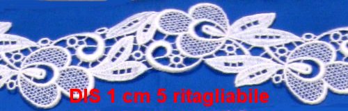Bordi BIANCO 2 macramè