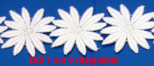 Bordi BIANCO 3 macramè