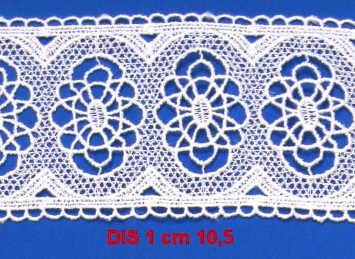 Bordi BIANCO 4 macramè