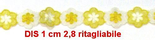 Bordi GIALLO Macramè